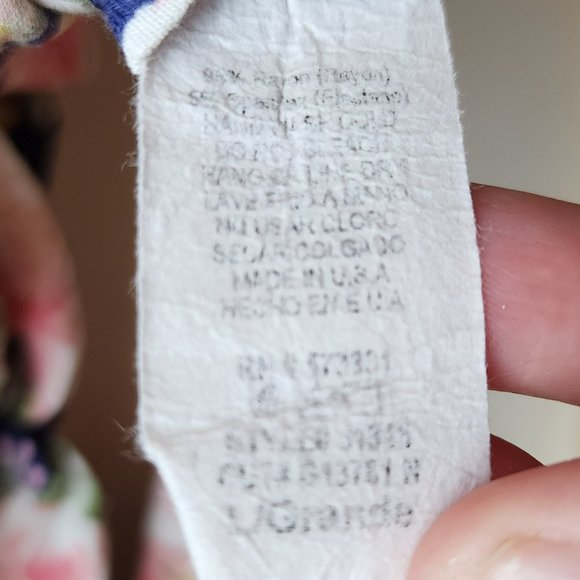 Gilli Floral Culotte Dress Size Large - Picture 16 of 16